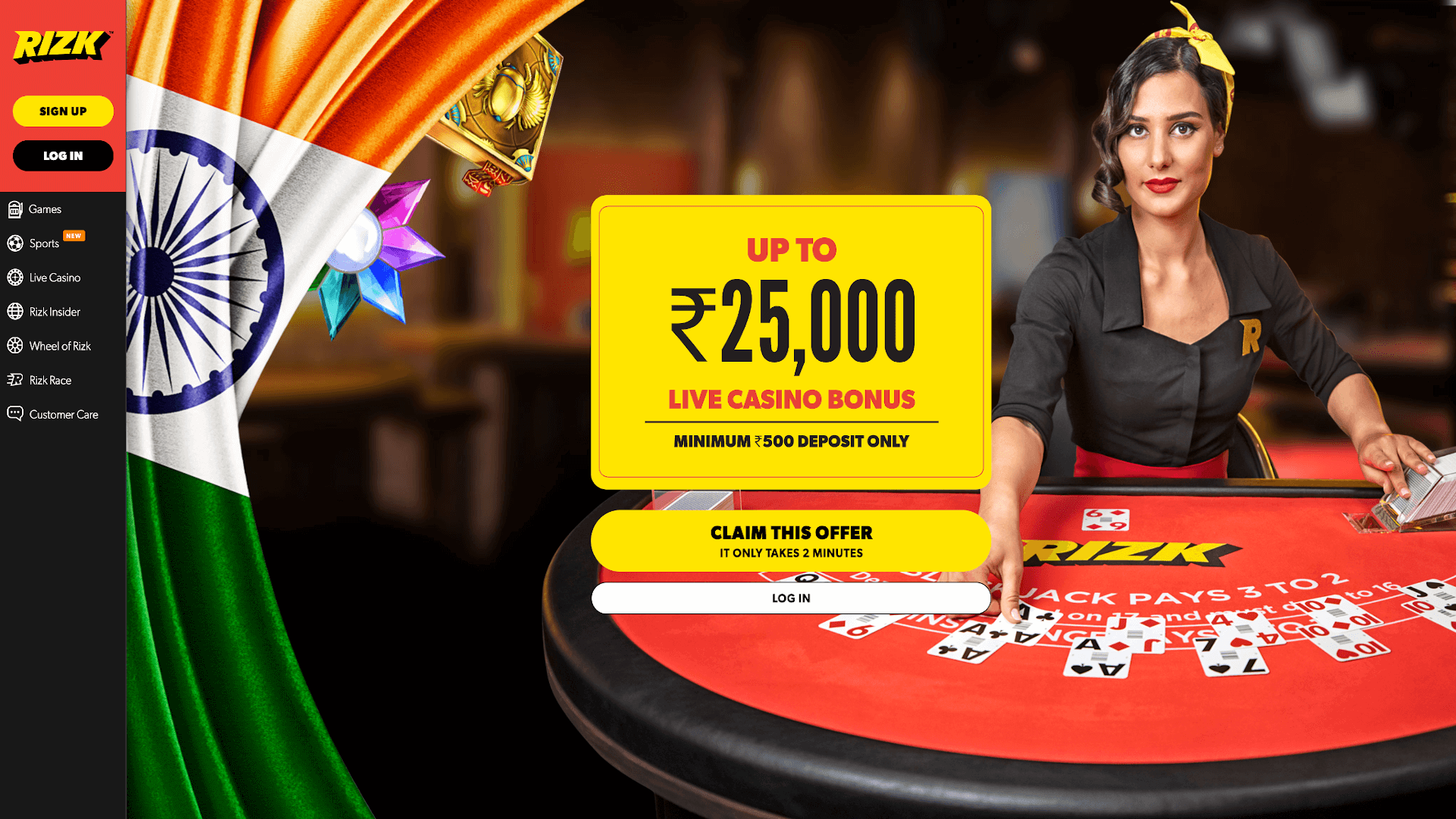 rizk casino online play games