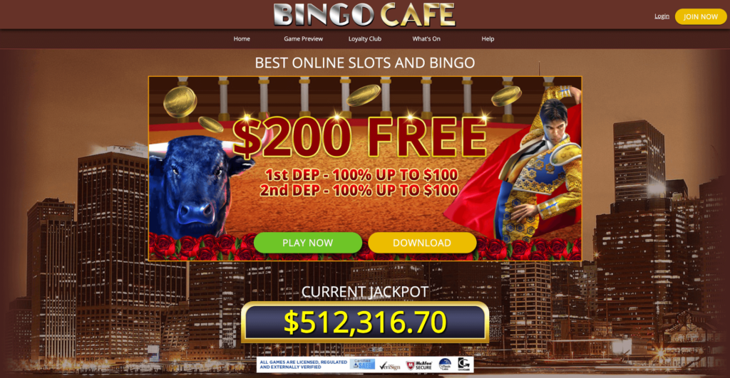 Bingo Cafe Canada Legit
