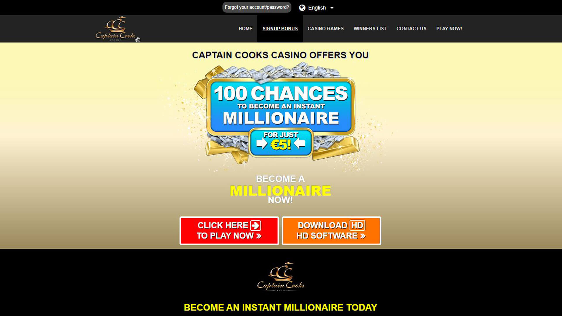 Captain Cooks Online Casino Review